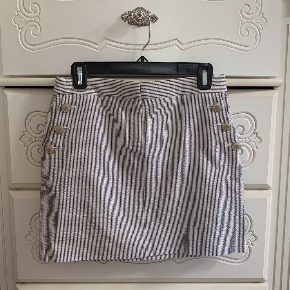 J. Crew Striped Sailor Skirt